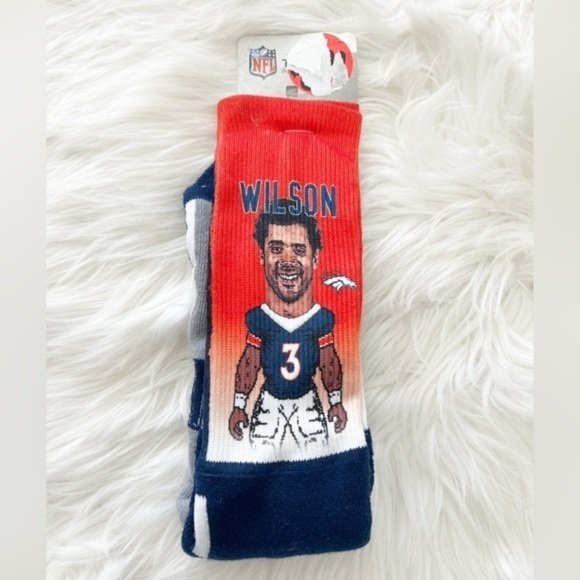 NFL Other - NWT NFL Men's Wilson Socks - Red and Blue